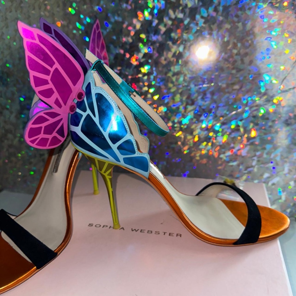 Sophia Webster butterfly heels